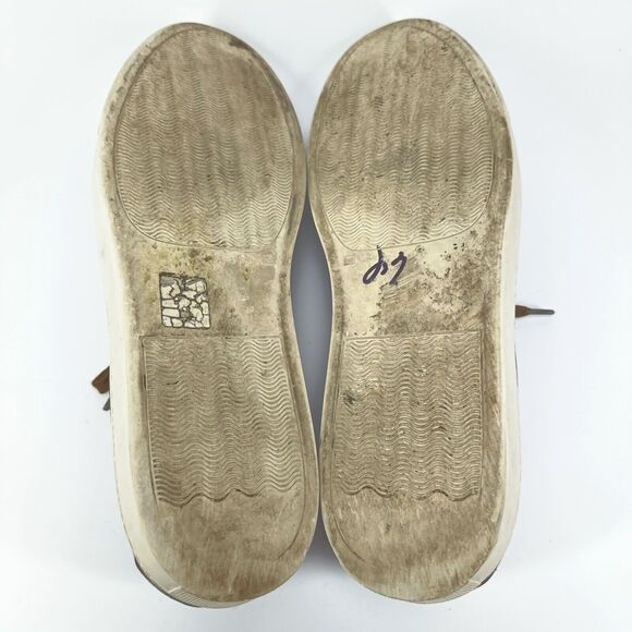 Common Projects Achilles Low Mens 41 EU 8 US Brown Leather Casual Shoes 9417 - Picture 9 of 9